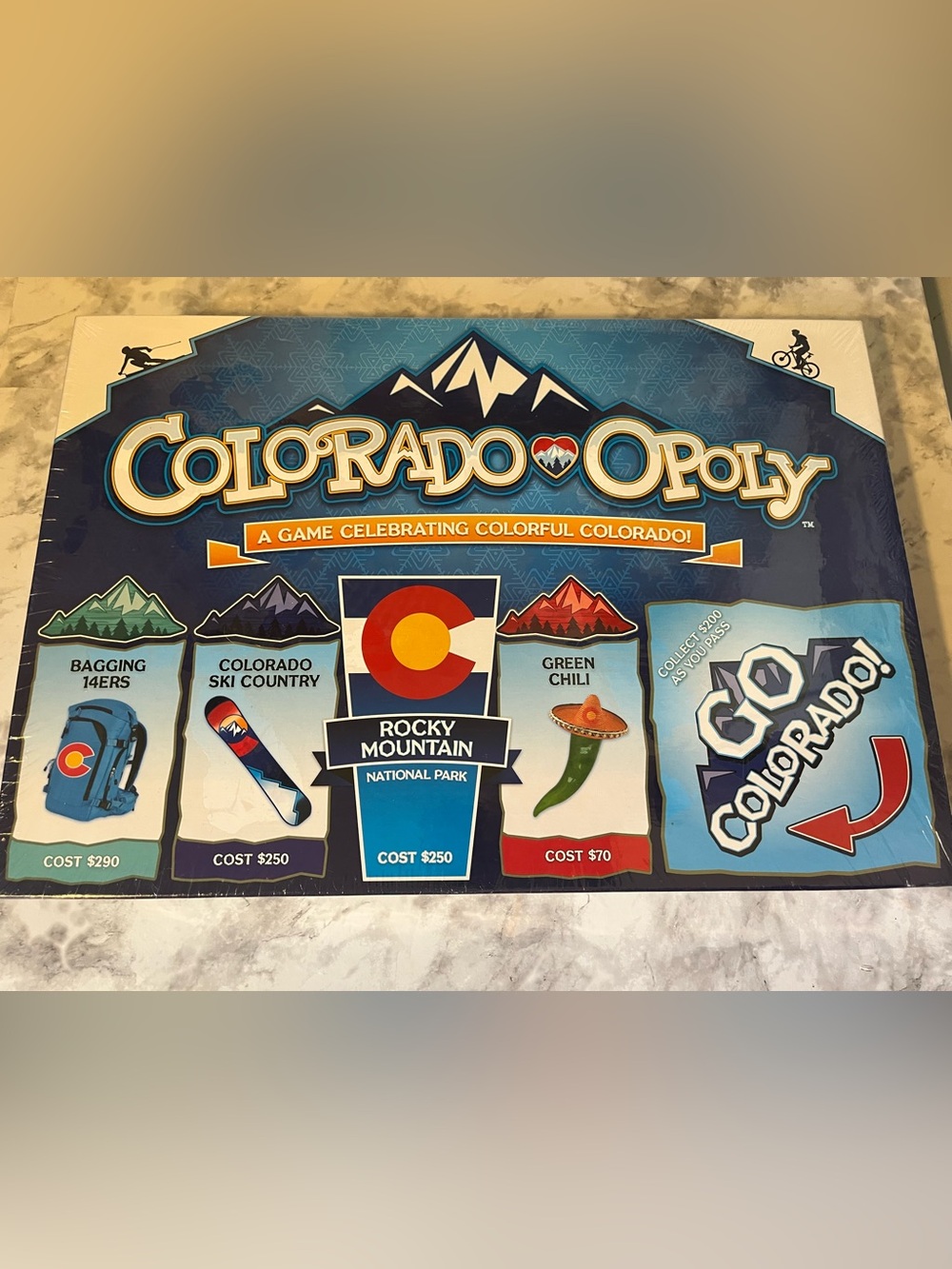 Late for the Sky Colorado-Opoly Strategy Board Game